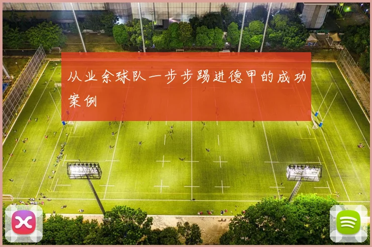 从业余球队一步步踢进德甲的成功案例